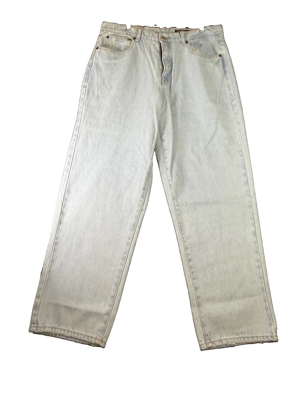 Direction Los Angeles Men’s 34x30 Light Wash Baggy Jeans Y2K Skater Streetwear